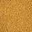 Preciosa Czech Glass, 11/0 Round Seed Bead, PermaLux Dyed Chalk Yellow-Brown - Matte (1 Tube)