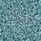 Preciosa Czech Glass, 9/0 Cylinder 3cuts Seed Bead, Opaque Turquoise Blue Luster (1 Tube)