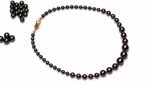 How to Make a Graduated Pearl Statement Necklace with Austrian Crystal Pearls