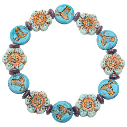 Retired - Flying Over Flowers Bracelet