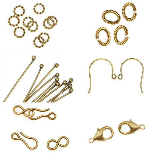 Nunn Design Antiqued Gold - Findings Collection