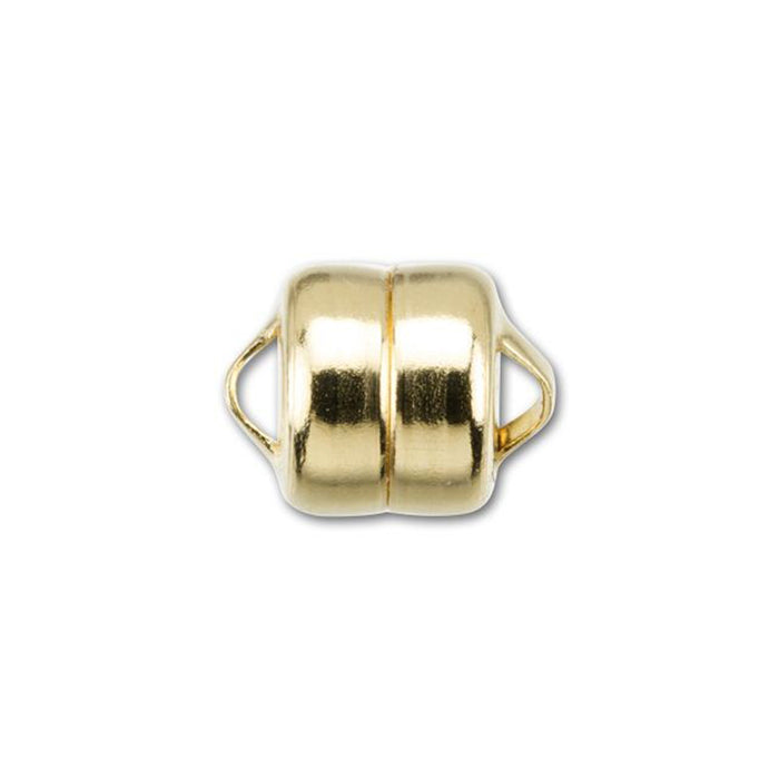 Magnetic Clasp, Cylinder 5mm, 14k Gold-Filled (1 Set)