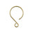 Earring Findings, Balloon Ear Wire 18x26mm, 14k Gold-Filled (1 Pair)