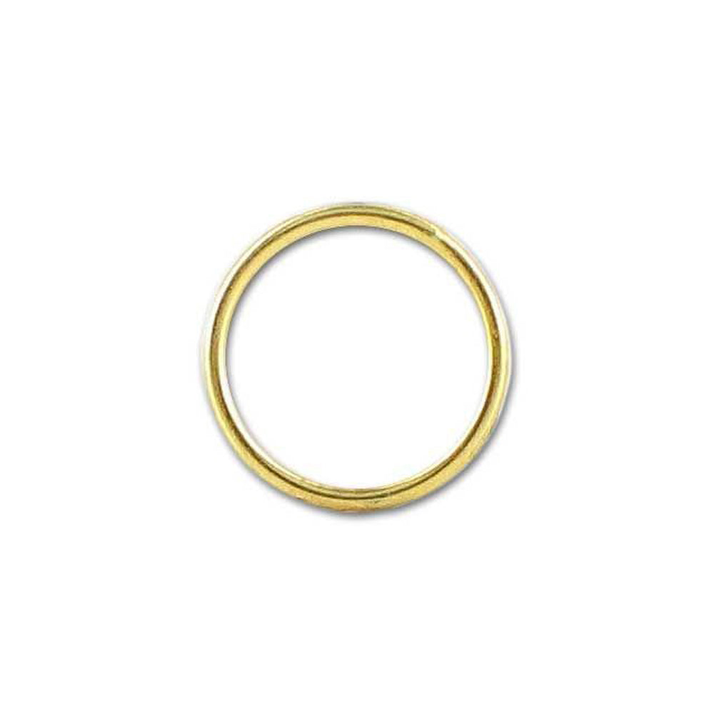 Jump Ring, Closed 7mm 22 Gauge, 14k Gold-Filled (2 Pieces)