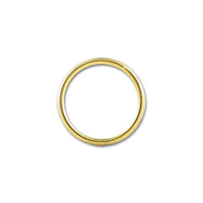 Jump Ring, Closed 7mm 22 Gauge, 14k Gold-Filled (2 Pieces)