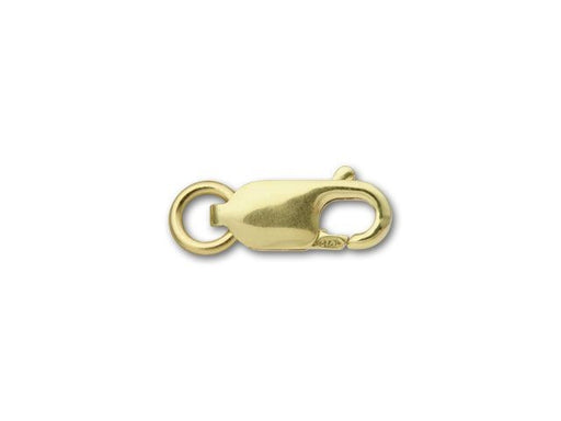 Gold-Filled 4.3 x 11.9mm Lobster Claw Clasp with Open Jump Ring