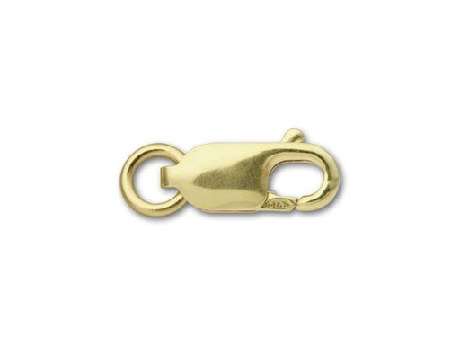 Gold-Filled 5.2 x 13.9mm Lobster Claw Clasp with Open Jump Ring