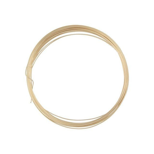 Craft Wire, Round 22 Gauge Half Hard, Gold Filled (1/2 Troy Ounce)
