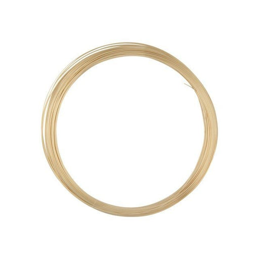 Craft Wire, Round 26 Gauge Half Hard, Gold Filled (1 Troy Ounce)