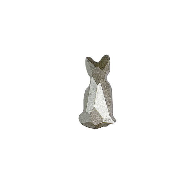 PRESTIGE Crystal, #4029 Fancy Stone Abyssinian Cat 20x10mm, Light Smoked Topaz (1 Piece)