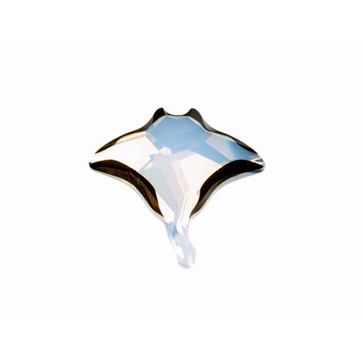 PRESTIGE Crystal, #4043 Fancy Stone Stingray 20x20mm, White Opal (1 Piece)