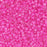 Czech Glass Matubo, 10/0 Seed Bead, Luster Pink Lined (2.5 Inch Tube)
