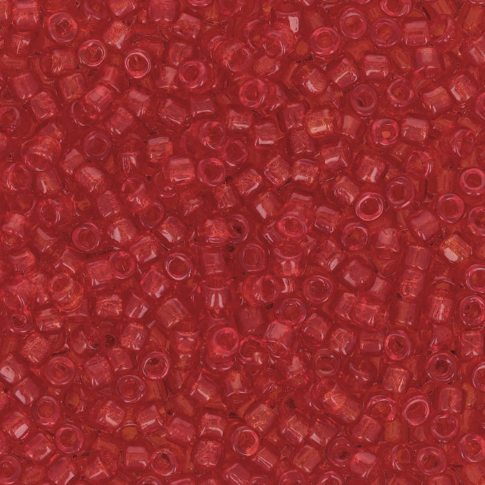 Czech Glass Matubo, 10/0 Seed Bead, Siam Ruby (2.5 Inch Tube)