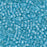 Czech Glass Matubo, 10/0 Seed Bead, Luster Aquamarine (2.5 Inch Tube)