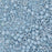 Czech Glass Matubo, 10/0 Seed Bead, Luster Opaque Blue (2.5 Inch Tube)