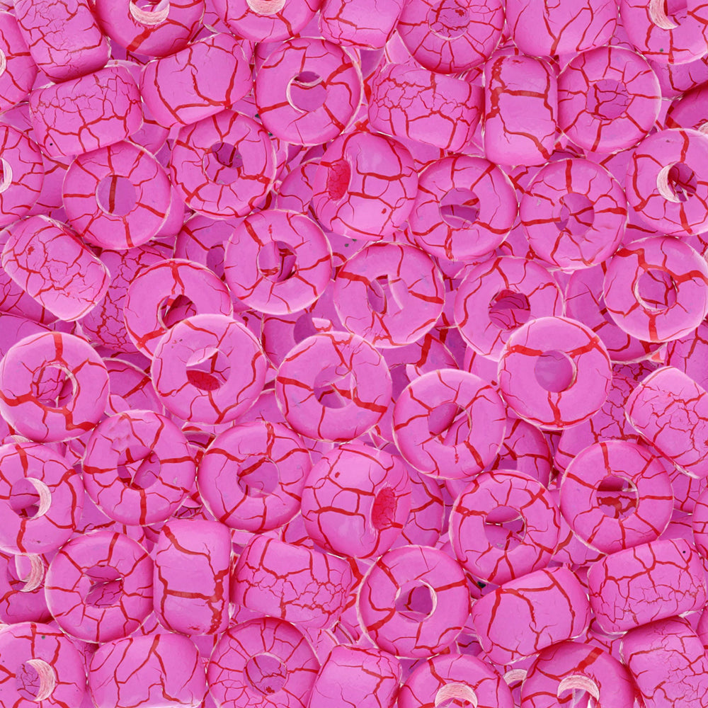 Czech Glass Matubo, 2/0 Seed Bead, Ionic Pink/Red (5.5 Inch Tube)