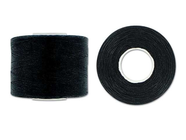 NYMO Nylon Beading Thread Size D for Delica Beads "Black" 250YD/228 Meters