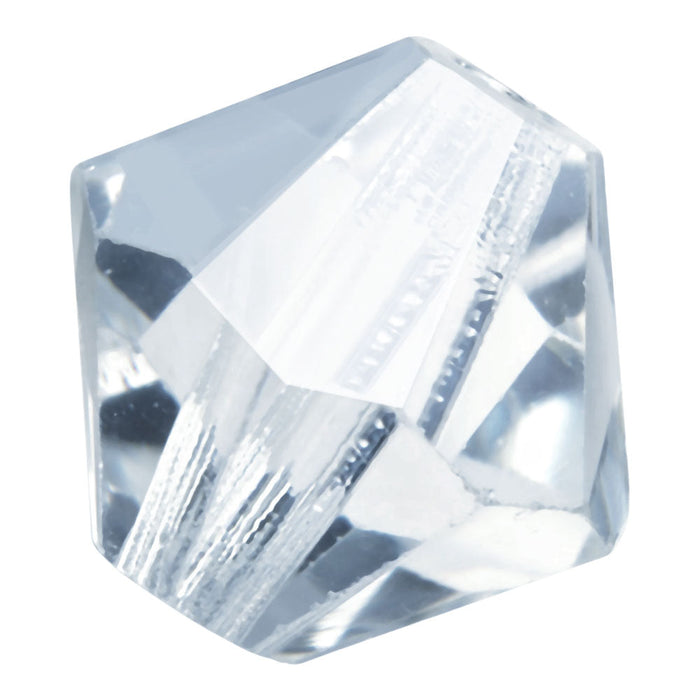 Preciosa Czech Crystal, Bicone Bead 10mm, Crystal Lagoon (24 Pieces)