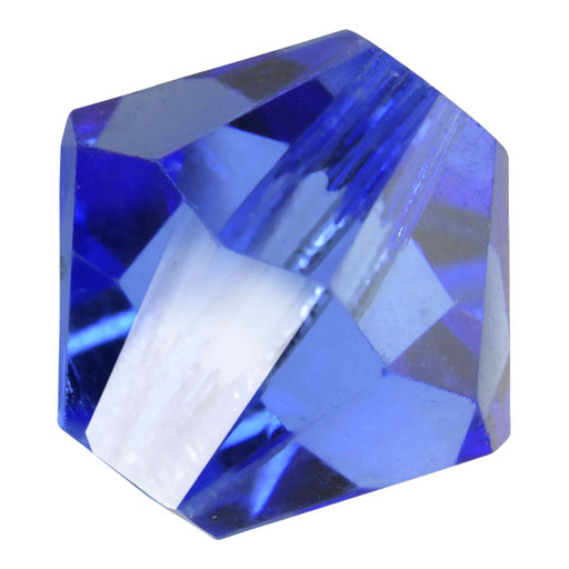 Preciosa Czech Crystal, Bicone Bead 6mm, Sapphire (36 Pieces)