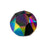 PRESTIGE Crystal, #1088 Chaton SS39, Rainbow Dark (1 Piece)