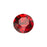 PRESTIGE Crystal, #1088 Chaton SS29, Scarlet (1 Piece)