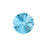 PRESTIGE Crystal, #1122 Rivoli 12mm, Aquamarine (1 Piece)