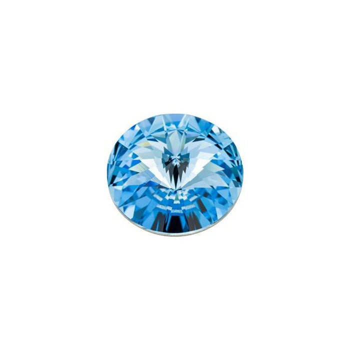 PRESTIGE Crystal, #1122 Rivoli SS47, Aquamarine (1 Piece)