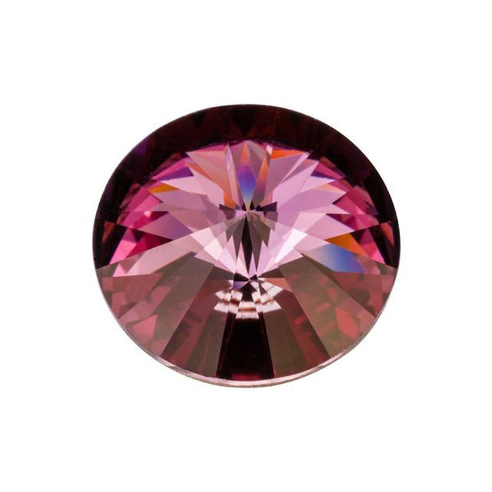 PRESTIGE Crystal, #1122 Rivoli 14mm, Antique Pink (1 Piece)
