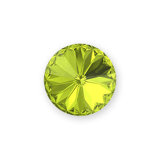 PRESTIGE Crystal, #1122 Rivoli 12mm, Crystal Citrus Green (1 Piece)