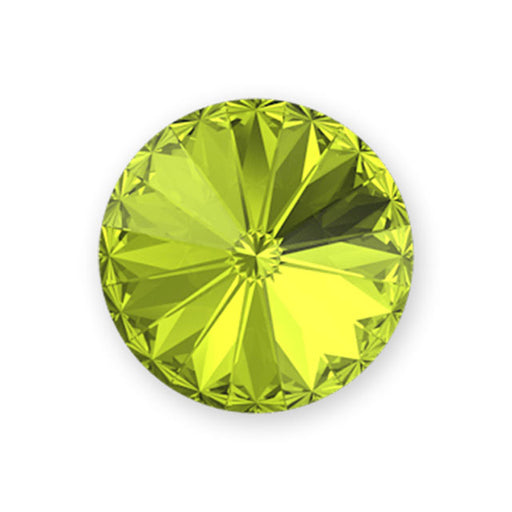 PRESTIGE Crystal, #1122 Rivoli 14mm, Crystal Citrus Green (1 Piece)