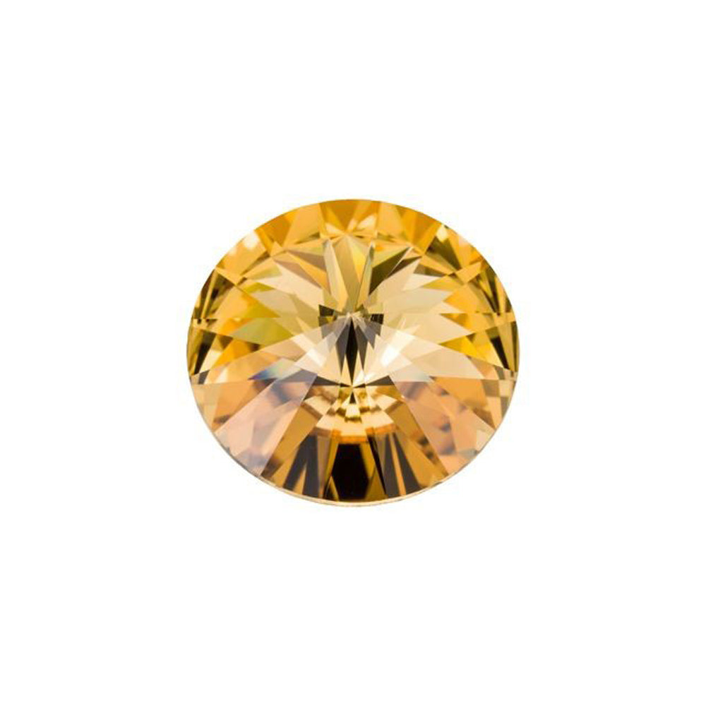PRESTIGE Crystal, #1122 Rivoli 12mm, Light Colorado Topaz (1 Piece)