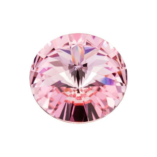 PRESTIGE Crystal, #1122 Rivoli 14mm, Light Rose (1 Piece)