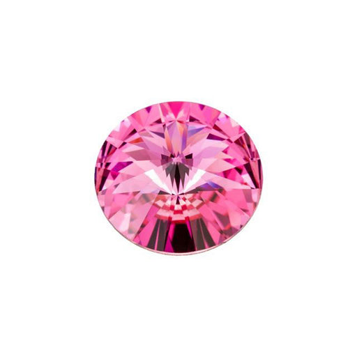 PRESTIGE Crystal, #1122 Rivoli 12mm, Rose (1 Piece)