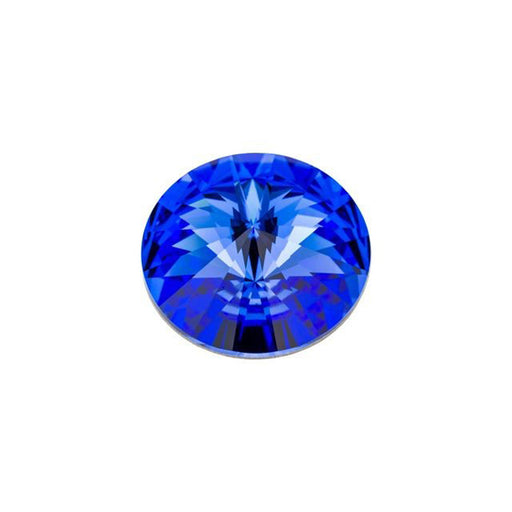 PRESTIGE Crystal, #1122 Rivoli 12mm, Sapphire (1 Piece)