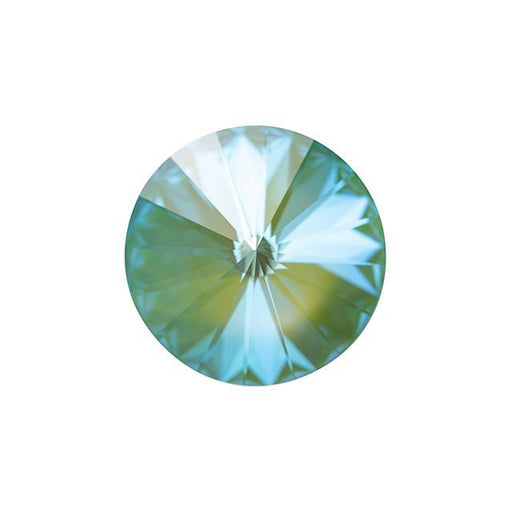 PRESTIGE Crystal, #1122 Rivoli 12mm, Silky Sage LacquerPRO DeLite (1 Piece)