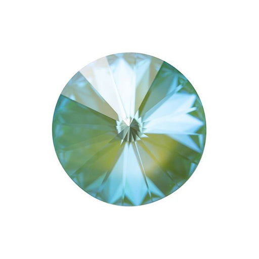 PRESTIGE Crystal, #1122 Rivoli 14mm, Silky Sage LacquerPRO DeLite (1 Piece)