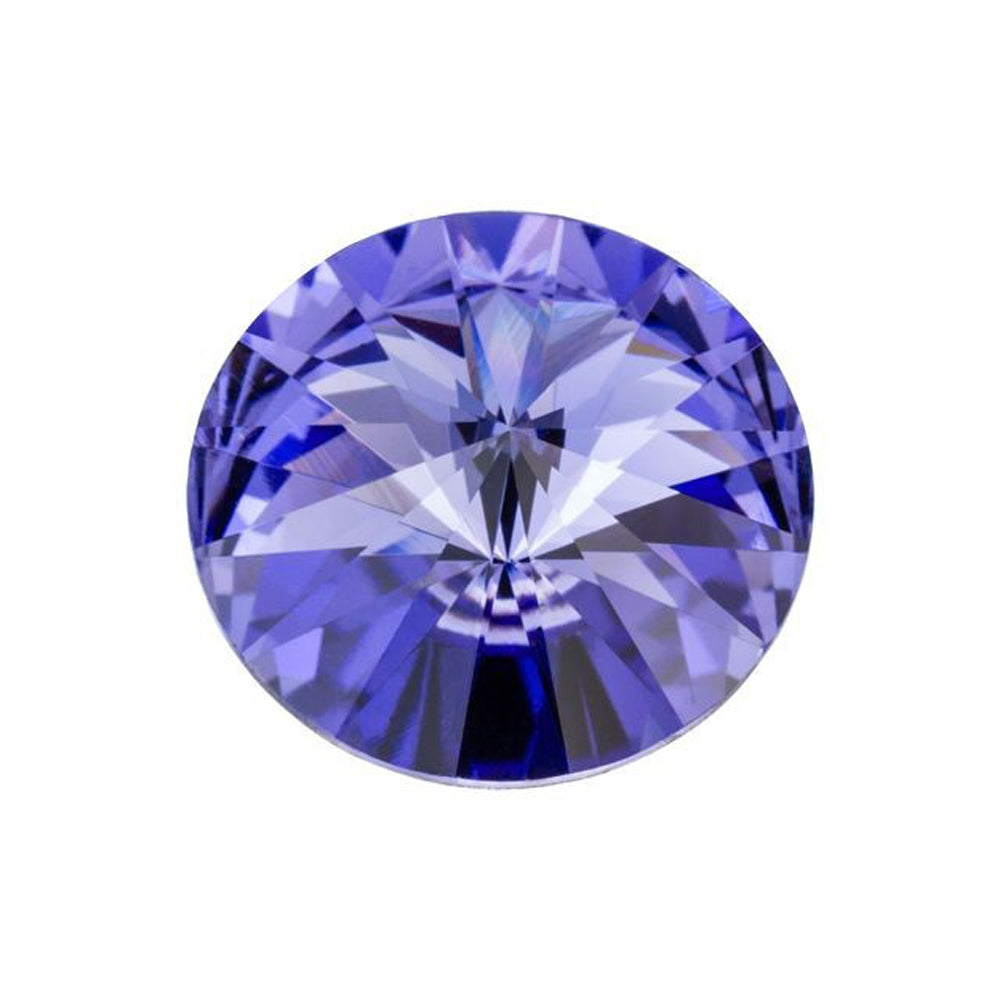 PRESTIGE Crystal, #1122 Rivoli 14mm, Tanzanite (1 Piece)