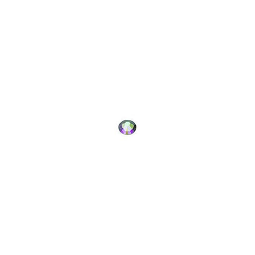PRESTIGE Crystal, #2058 Round Flatback Rhinestone SS5, Crystal Paradise Shine (1 Piece)