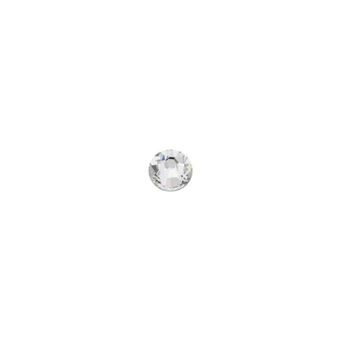 PRESTIGE Crystal, #2058 Round Flatback Rhinestone SS9, Crystal (1 Piece)