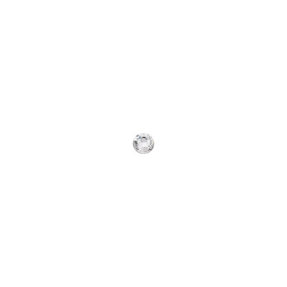 PRESTIGE Crystal, #2058 Round Flatback Rhinestone SS5, Crystal (1 Piece)