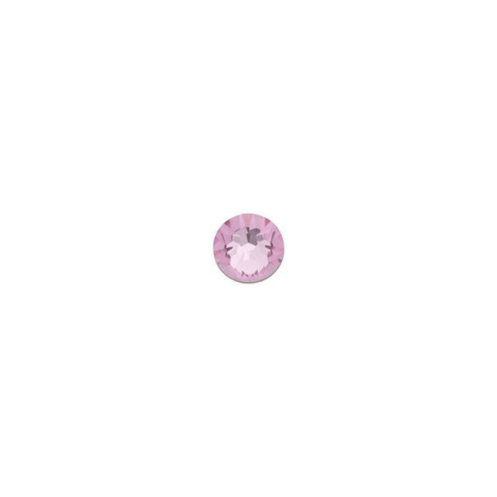 PRESTIGE Crystal, #2058 Round Flatback Rhinestone SS9, Light Amethyst (1 Piece)