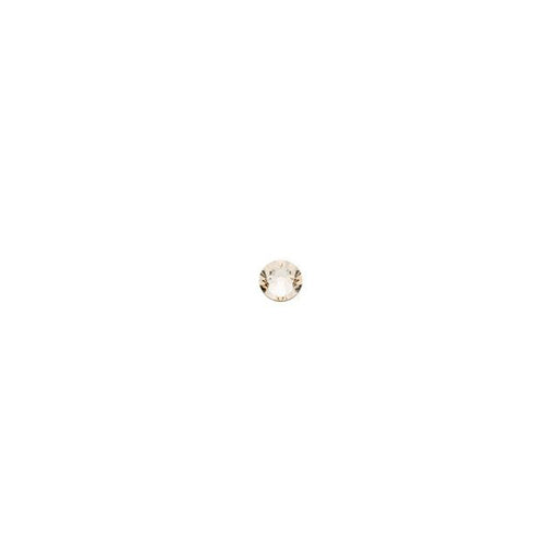 PRESTIGE Crystal, #2058 Round Flatback Rhinestone SS7, Light Silk (1 Piece)