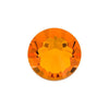 PRESTIGE Crystal, #2058 Round Flatback Rhinestone SS34, Tangerine (1 Piece)