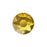 PRESTIGE Crystal, #H2078 Hotfix Round Flatback Rhinestone SS20, Golden Topaz (1 Piece)