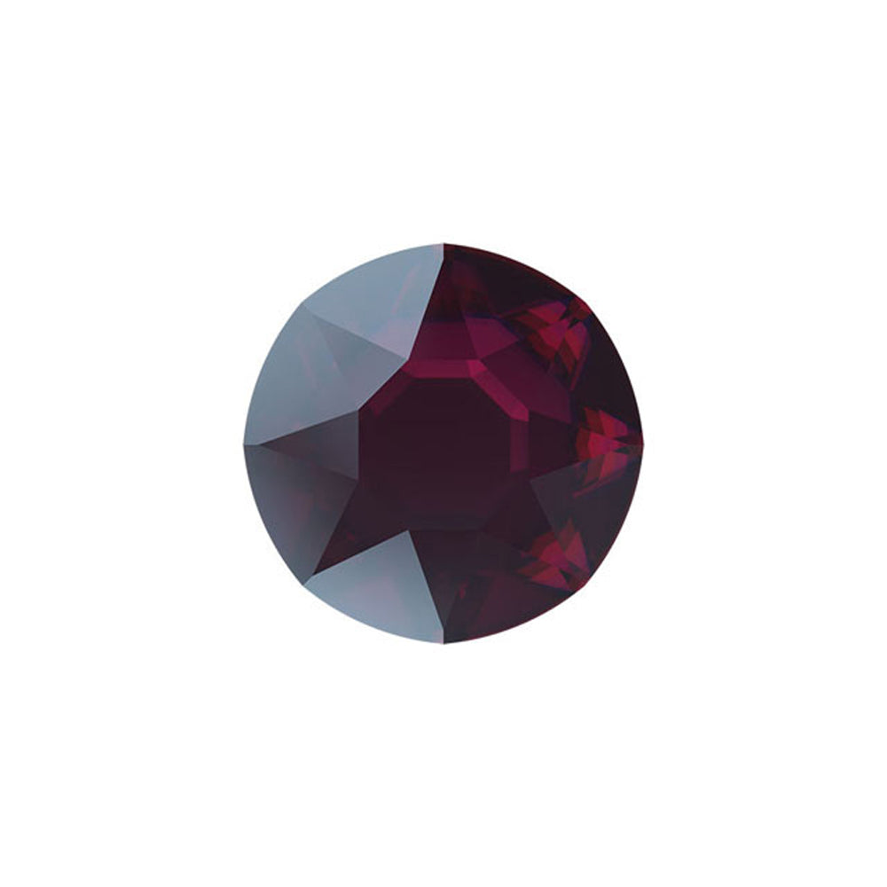 PRESTIGE Crystal, #H2078 Hotfix Round Flatback Rhinestone SS20, Siam Nightfall (1 Piece)