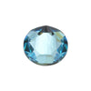 PRESTIGE Crystal, #2088 Round Flatback Rhinestone SS34, Aquamarine (1 Piece)