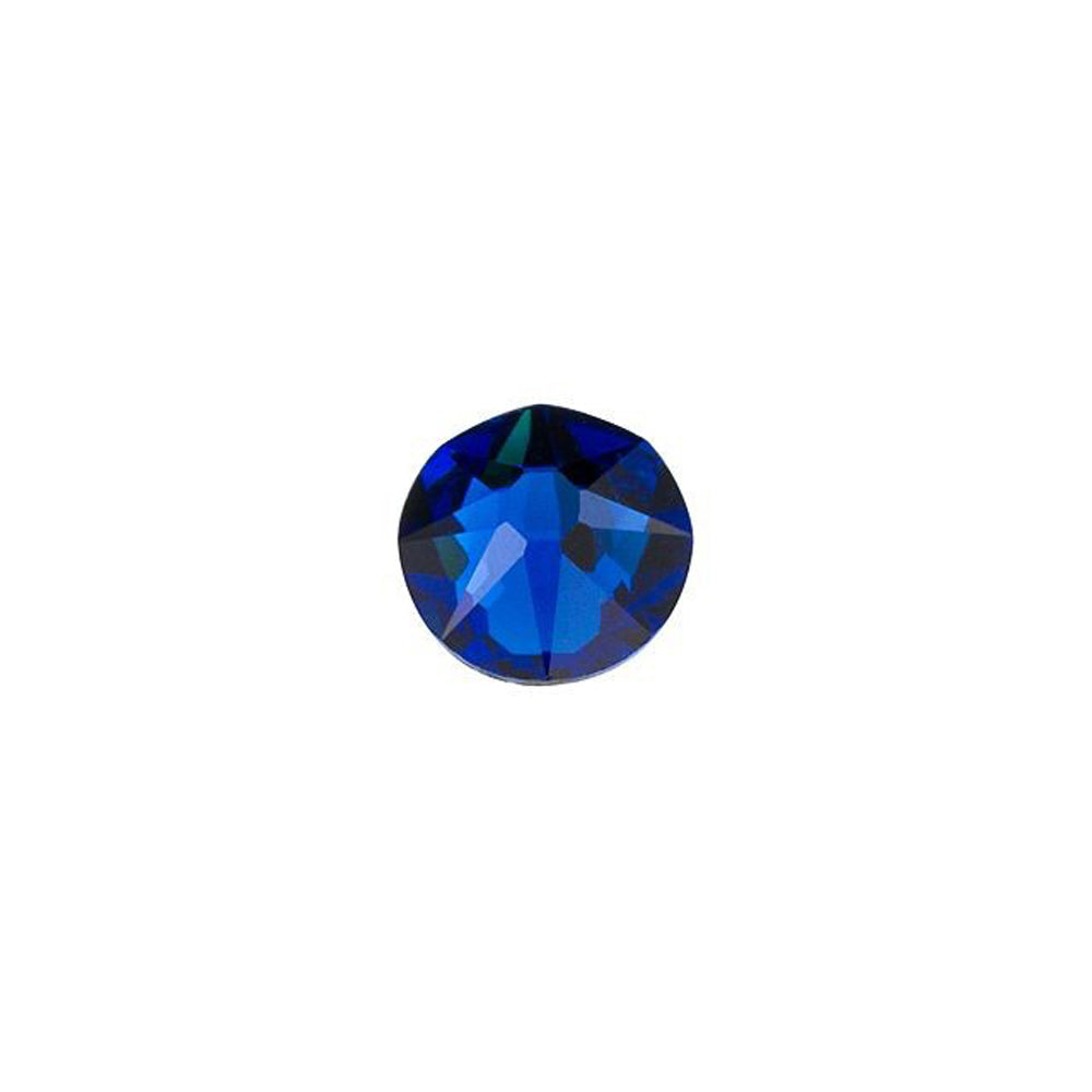 PRESTIGE Crystal, #2088 Round Flatback Rhinestone SS16, Capri Blue (1 Piece)