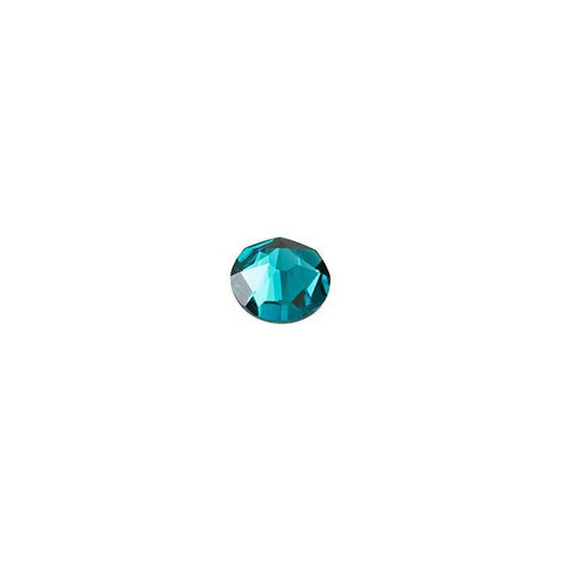 PRESTIGE Crystal, #2088 Round Flatback Rhinestone SS12, Blue Zircon (1 Piece)