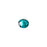 PRESTIGE Crystal, #2088 Round Flatback Rhinestone SS16, Blue Zircon (1 Piece)