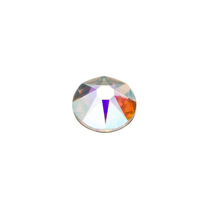 PRESTIGE Crystal, #2088 Round Flatback Rhinestone SS14, Crystal AB (1 Piece)